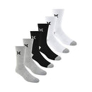 Hurley Men's Crews Socks Men10/Auuk M9/EU M44/Jp28  Assorted Coconut Milk - Like New