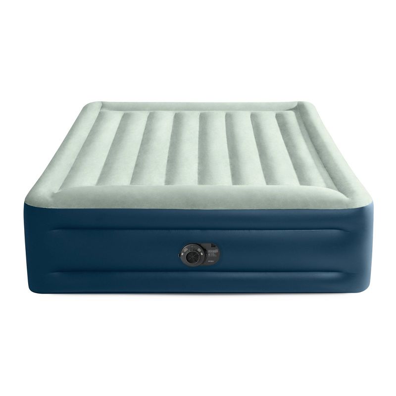 INTEX ELEVATED 18" PILLOW REST QUEEN AIR MATTRESS, INTERNAL - Scratch & Dent