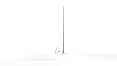 GHENT CLEAR PARTITION EXTENDER WITH ATTACHED CLAMP, 48 X 3.88 X 18, CLEAR - Brand New
