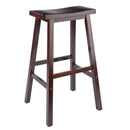 WINSOME SATORI BAR STOOL, 29" - WALNUT - Brand New
