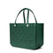 BOGG BAG ORIGINAL EXTRA LARGE TOTE BAG - HUNTER GREEN/WHITE BUTTONS - Like New