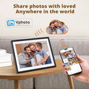 DRAGON TOUCH 10.1'' WIFI DIGITAL PICTURE FRAME 1280*800 HD IPS TOUCH SCREEN - Like New