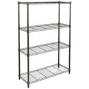 AMAZON Basics 4-Shelf Adjustable Steel Wire Rack Storage Shelving Organizer - Like New