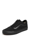 VANS OLD SKOOL UNISEX SNEAKERS MEN 9 WOMEN 10.5 BLACK/BLACK - Brand New