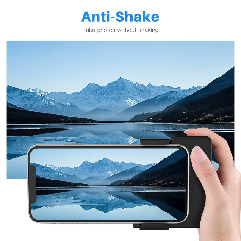 YOOZON BLUETOOTH PHONE TRIPOD MINI SELFIE STICK TRIPOD STAND HOLDER - BLACK - Like New