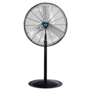 TORNADO 30" HIGH VELOCITY PEDESTAL FAN 8850 CFM METAL 3 SPEED - BLACK - Like New