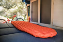 FlexRest Pro Insulated Sleeping Pad for Camping | Easily Inflatable | Orange - Like New