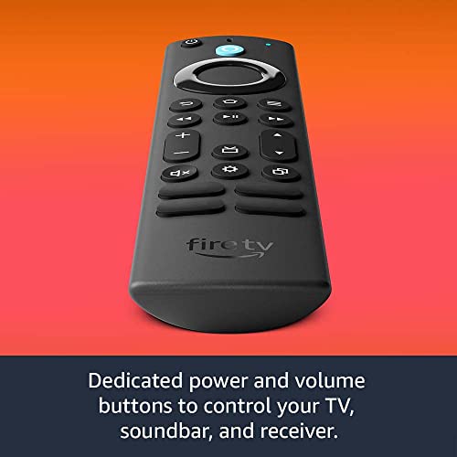 AMAZON FIRE TV ALEXA VOICE REMOTE ENHANCED, K7Q3MT, NEWEST MODEL, BLACK - Brand New