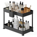 STORAGEBUD 2-TIER UNDER SINK ORGANIZER COURTIERT SB-USO-T1-BLK - BLACK - Brand New