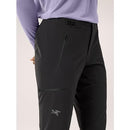 ARC'TERYX GAMMA LIGHTWEIGHT PANT WOMEN'S, SOFTSHELL PANT SIZE 4 REGULAR - BLACK - Brand New