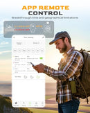 RAINPOINT WIFI WATER TIMER 2-ZONE, BRASS INLET, GARDEN IRRIGATION - YELLOW/BLACK - Like New