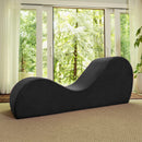 AVANA SLEEK CHAISE LOUNGE FOR YOGA, 60D X 18W X 26H INCH, HGCL01 - BLACK - Brand New