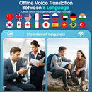 VEGAMILE AI TRANSLATION EARBUDS REAL TIME 6-in-1 Voice Translator AE01 - Black - Like New