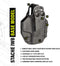 BLACKHAWK - S&W SHIELD 9/40 BASE KIT 416063BK - BLACK - Scratch & Dent