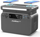 JustNow Portable Power Station 345.6Wh Dual Wireless Charging Port LiFePO4 - Like New