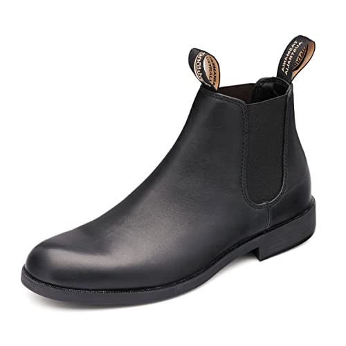 BLUNDSTONE DRESS ANKLE CHELSEA BOOT MEN SIZE 12 (AU/UK M11) BLACK - Like New