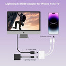 ELECTRICME LIGHTNING, USB-C TO HDMI ADAPTER 4K@60HZ CORD USDR-070 - WHITE - Like New