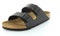 BIRKENSTOCK ARIZONA UNISEX SANDALS MEN 6 WOMEN 8 BLACK Like New