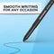 PAPER MATE BALLPOINT STICK PENS, MED POINT, 1.0 MM, BLACK BARREL, BLACK INK - Like New