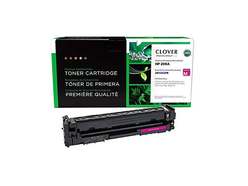 OFFICE DEPOT MAGENTA TONER CARTRIDGE REPLACEMENT FOR HP 206A, W2113A - MAGENTA - Like New