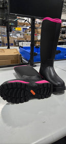 HISEA RAIN BOOTS BREATHABLE HEAT INSULATED WATERPROOF - SIZE: WOMEN 8 - MAGENTA - Brand New