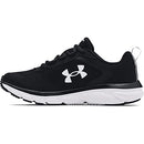 Under Armour Women's Charged Assert 9 Running Shoe Black/White Size 8 - Like New