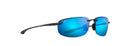 Maui Jim Ho'okipa Sport Sunglasses Smoke Gray/Blue Hawaii MJ0407S004 - Like New