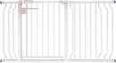 BALANCEFROM EASY WALK-THRU SAFETY GATE FOR DOORWAYS AND STAIRWAYS SIZES - WHITE - Like New