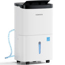 KESNOS 80 PINT DEHUMIDIFIER DOE 25 PT UP TO 5000 SQ. FT - WHITE/BLACK - Like New