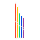 Boomwhackers BWKG Bass Chromatics Set - Brand New