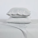 BIBB HOME 2000 COUNT 6-PIECE RAYON FROM BAMBOO SHEET SET KING - SILVER - Brand New
