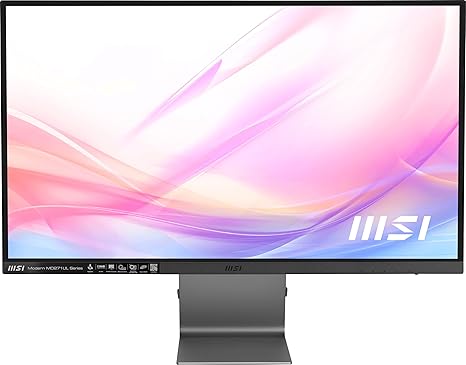 MSI MODERN MD271UL 27" MONITOR 3840 X 2160 (UHD) IPS 60 HZ 4MS HDMI - SILVER - Like New