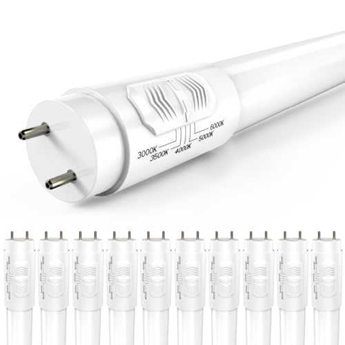 Sunco 10 Pack T8 LED Bulbs 4 Foot, LED Fluorescent Tube - 5 Pack - Like New