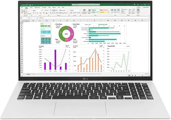LG Gram 17ZT90P-G.AX33U1 17” WQXGA (2560 x1600) i3-1115G4 8GB ‎256 SSD - Silver Like New