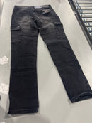 BLU ICE 4 WAY STRETCH FLEX JEANS SLIM FIT - SIZE: MEN 30/30 - JET BLACK WASH - Brand New