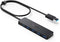 Anker USB Hub 4 Ports USB 3.0 Hub USB Splitter A7516 - BLACK - Like New