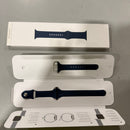 APPLE WATCH SPORTS BAND ABYSS BLUE 3 BANDS S,M,L 45MM DESIGNED - ABYSS BLUE - Like New