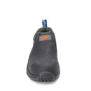 MERRELL MEN'S JUNGLE MOC LEATHER COMP TOE WORK SHOE SIZE: MEN 9W BLACK - Like New