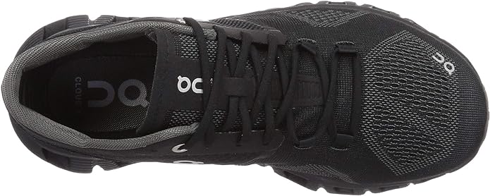 40.99701 On Running Women's Cloud X Sneakers BLACK/ASPHALT 5 - Like New