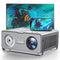 YABER PROJECTOR PRO U10 HOME CINEMA NATIVE 1080P BLUETOOTH SUPPORT 250 ANSI - Like New
