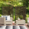 Lalahoni Privacy Screen Outdoor, 3ft W x 4ft H Metal Privacy Screen Fence - Like New