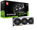 MSI NVIDIA GEFORCE RTX 4070 SUPER VENTUS 3X TRIPLE FAN 12GB GDDR6X - OC - Like New