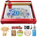 MAKEBLOCK XTOOL D1 20W DIOD CUTTER/GIFT/CARD MACHINE, 20000MW, - Scratch & Dent