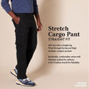 AMAZON ESSENTIALS MEN'S STRAIGHT-FIT STRETCH CARGO PANT - 36W X 31L - CARAMEL - Brand New