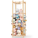 Woodure Stuffed Animal Storage & Organizer, Wooden Cute Zoo Toy Holder - Like New