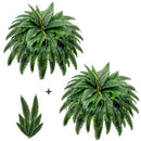 BOSTON-FERN01 - LuceAlberi Boston Fern Bush, 2pc, 55Fronds, 45" W/55 Fronds - Brand New