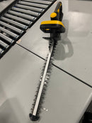 IEBUDA HEDGE TRIMMER 20V BATTERY CORDLESS 22'' BLADE NO BATTERY - YELLOW - Like New