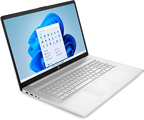 For Parts: HP 17.3" FHD I5-1235U 12GB 512GB - SILVER - PHYSICAL DAMAGED - DEFECTIVE SCREEN