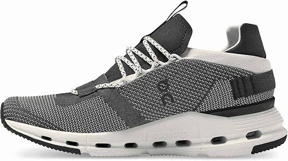 26.99265 On Running Cloudnova Men's Shoes Black/White Size 11 - Like New