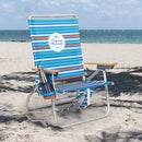 Tommy Bahama 4-Position Extended seat Height Easy in-Easy Out Folding Chair - Like New